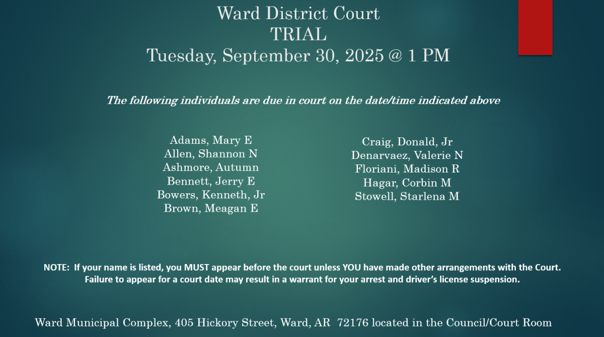 Court Docket-September 30